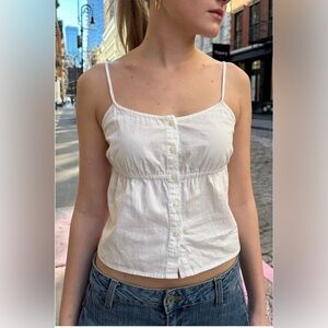 BRANDY MELVILLE white camisole blouse